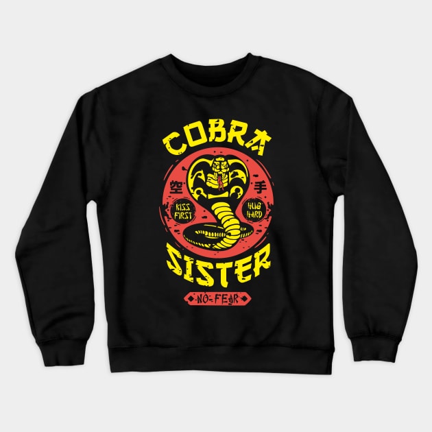 Cobra Sister Crewneck Sweatshirt by Olipop